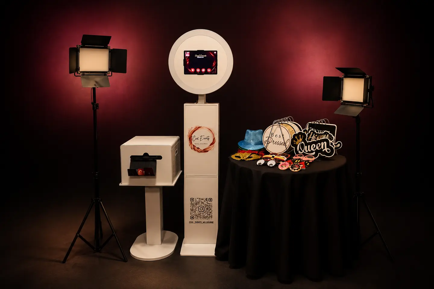 Cool Events photo booth hire Melbourne