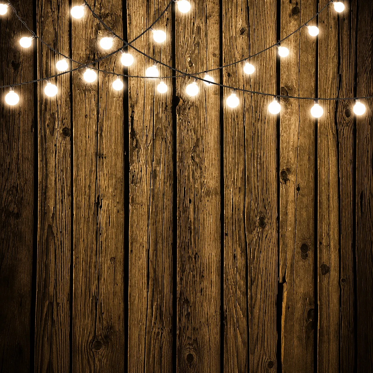 Rustic Wood with Light